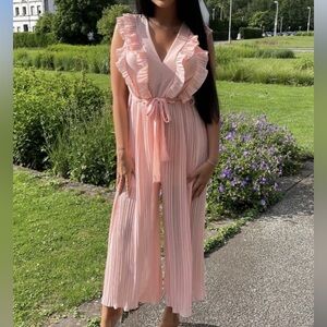 Women's Wide Leg Jumpsuit Dress